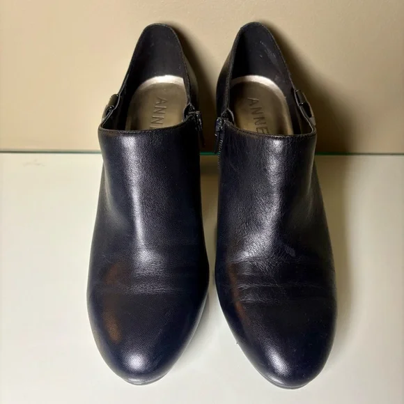 Anne Klein Women's Seabed Leather Bootie - Picture 4 of 10